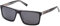 HARLEY-DAVIDSON HD0977X Homme, Lunettes de Soleil décontractées légères, Forme de lentille rectangulaire, Verres fumé polarisés, Noir Brillant, Lenti Fumo Polarizzato