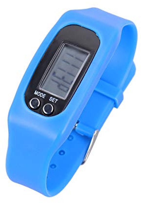 Multifunktions Schrittzähleruhr Blau mit Kalorienüberwachung LED