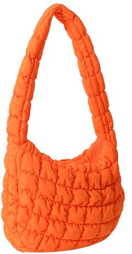 ASIEIT gesteppte Umhängetasche for Damen, gepolsterte Umhängetaschen, Wolken-Einkaufstasche, bauschige Tragetasche, Handtaschen for Arbeit, Reisen, Schule, Einkaufen