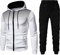 Anzüge Sweatshirts Wintersport Herren mit Punkte Fitness lässige Kapuzenhose Herren Anzüge & Sets Taktische Westen Paintball