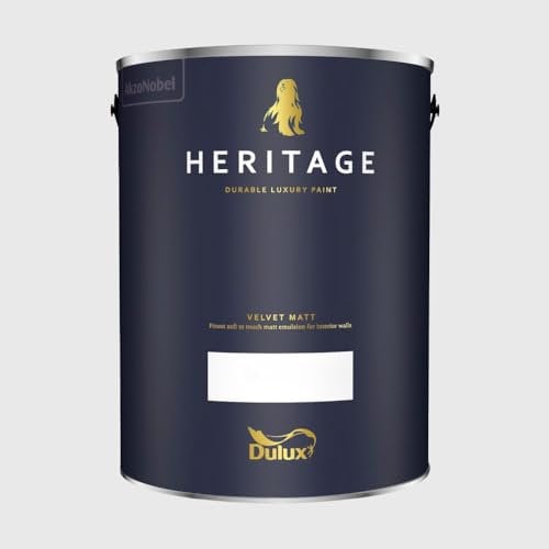 DULUX TRADE HERITAGE MATT MARBLE WHITE 5L