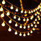 ENLACE Lichterkette Kugeln, 3M 20 LED Warmweiß Kugel Batteriebetriebene Lichterkette, Globe Lichterketten Innen Außen, für Hochzeit, Party, Weihnachten, Garten, Zimmer, Balkon, Camping