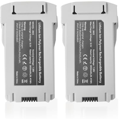 XITAIAN 7.38V 28.41Wh 3850mAh JMI3 Intelligent Flight Mini 3 Akku für DJI Mini 3/3 Pro Drohne (2 Stück)