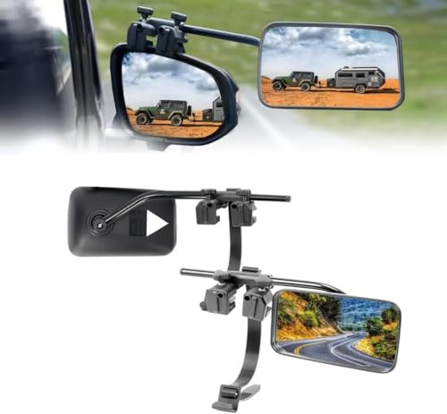 Wohnwagen Spiegel Auto universal Zusatzspiegel Auto außen Wohnwagen Außenspiegel für Wohnmobile für alle gängigen Fahrzeugtypen,Type1