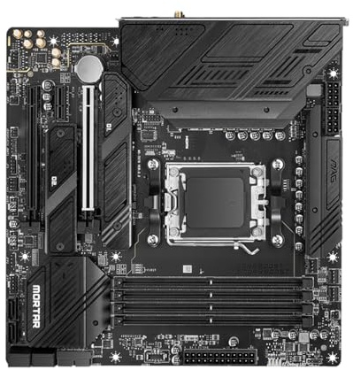 Gaming Motherboard Fit For MAG B650M MORTAR WIFI B650 AM5 DDR5 Motherboard For Ryzen 7/9/5 7800X3D 7950X 7950X3D 7600X CPU M.2 MATX Mainboard Windows 11/10