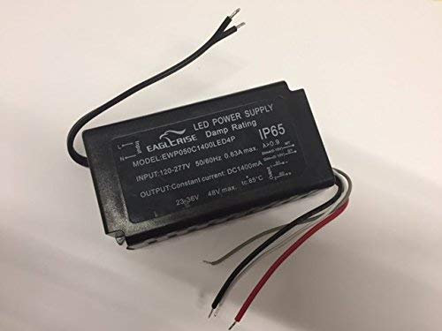 LED Trafo Eaglerise Transformator Treiber Driver 1400mA IP65 konstant, 23-36V regelbar