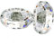 Crystal Tea Light Candle Holder Set of 2 - Small 4x8cm, Elegant Hand-Cut Glass Tea Lights for Wedding, Home & Table Decor - Gift Box Included