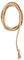 Boland 54343 - Lasso / Westernseil, Länge 185 cm, Farbe Beige, aus 100 Prozent Jute, tolles Accessoire für Rodeoreiter oder Cowboys zu Fasching u. Karneval, Mottoparty, Verkleidung, Zubehör, Kostüm