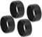 4 STÜCKE Gummi RC Drift Harte Reifen Haut Kompatibel mit HSP 1/10 RC Drifting Autoteil Zubehör(Typ 2) Accessories and Surroundings Garment Accessories