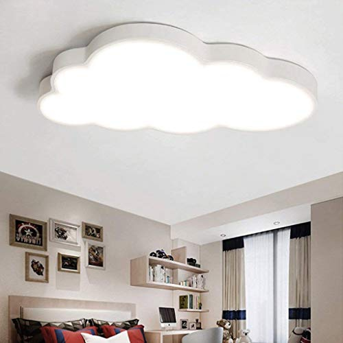 Kinder Cloud Deckenleuchte LED Ultradünne Deckenlampe Moderne Cartoon Kreative 28 Watt Decken Leuchte Weiß Romantische 3000K Deckenleuchte Jungen Und Mädchen Schlafzimmer Lampe Esszimmer Büro Studie …