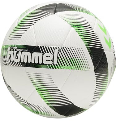 hummel Storm Trainer Light Fussball 350 Gramm Weissschwarzgruen, 5 Ohne Geschlecht