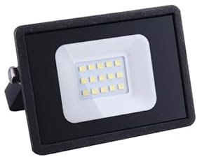 Greenice Foco Proyector LED 10W 1200Lm 6000ºK IP66 Impermeable Regulable | Iluminación Exterior de Alta Eficiencia | Ideal para Exteriores, Jardines, Naves