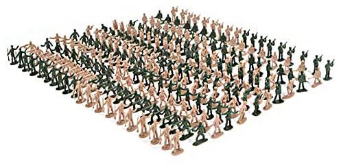 Uposao 360 Stück Spielfiguren Set von Armee Soldaten Figuren Militär Modell Spielzeugsoldaten Plastik Panzer Flugzeuge Flaggen Schlachtfeld Soldatenfiguren Spielzeug Militärspielset für Kinder Jungen