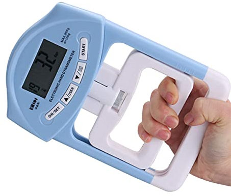 Yuehuamech Dynamometer Digital Hand Dynammter Dynammter Grip Hand Trainer Astero Forza Misuratore Misuratore Electronic Hand Grip Power Grip Forth 88LBS/ 90 Kgs