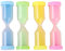 Roadoor Timer de Sable de sablier 20 Secondes, Couleurs aléatoires Petites horloges de Sable comptage vers Le Bas de la minuterie de Sable Couleur aléatoire 1 Paquet
