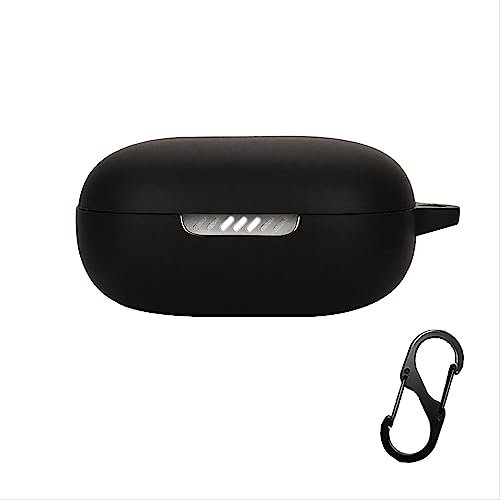GIOPUEY Hülle für JBL LIVE Flex, Silikon Stoßfeste Schutzhülle, Ultradünn Case Cover, Kein Geruch, Hülle Silikon - Schwarz