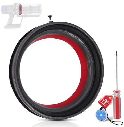Junta de sellado para Dyson V10 SV12, Anillo de sellado fijo de la bandeja de polvo para aspiradora Dyson V10 SV12, Piezas de repuesto para Dyson Aspiradora