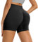 DDOBB Gym Shorts Damen Scrunch Butt Sportshorts Push Up Kurze Sporthose Bauchweg High Waist Nahtlos Radlerhose Sommer Laufshorts für Fitness Yoga Workout