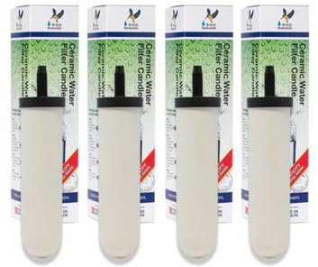 LOT POUR 6 MOIS X 4 CARTOUCHES BRITISH BERKEFELD ULTRA STÉRASYL certifiée NSF POUR FILTRE À GRAVITÉ