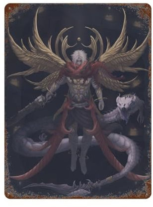 NRCKMIHRAE Videospiel Final Fantasy Destiny Spoilers Poster Wanddekoration Kunst Metall Blechposter Moderne Wohnkultur Kunst Metall Poster Home Bar Shop Dekorationen Vintage Schild Geschenk 39,9 x 30