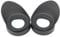 Microscope Accessories Kit 2 PCS 40mm Rubber Eyepiece Eye Shield Cups Binoculars Eye Guards Caps for Microscope Eyepiece Telescopes Eyecups Microscope Slides