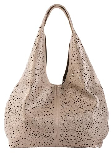 Mabel London Womens Large 2-in-1 Slouch Shoulder Bag - Tote Hobo Handbag with Make up Pouch Bag - Desi