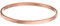 Purelei® Lightness Armreif (Gold, Silber, Rosegold) - Wasserfester, Eleganter Und Schlichter Damen Edelstahl-Armreif - Geschenk Für Frauen in Verschiedenen Größen (Rosegold, M)