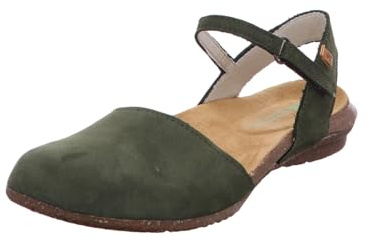 El Naturalista Damen Klassische Sandalen Wakataua, Frauen Sandalen,Sandaletten,bequem,Sommerschuhe,Freizeitschuhe,KAKI,38 EU / 5 UK