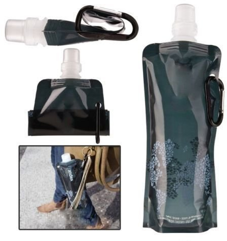 HK Online Wiederverwendbare und flexible Wasserflasche zum Nachfüllen und Mitnehmen
