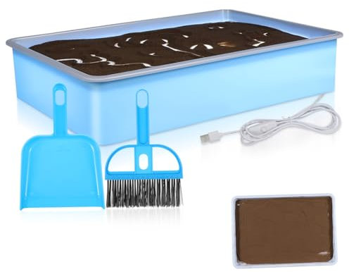 KOMBIUDA Sandmalerei-Set Mit Lichtern Großer Leuchttisch-Platte Für Kinder DIY-sandmaltisch Für Kreatives Spielen Und Lernen