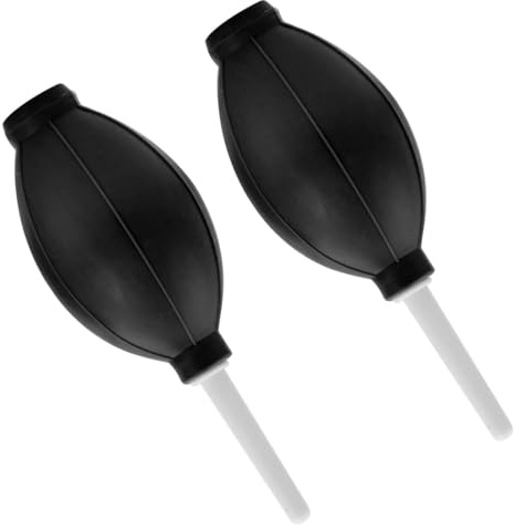 CUEMOON 2 Stück Weichgummi-Luftgebläse Kaffeemühle Reinigung Saubere Gebläse für Objektiv, Kamera, Sensor, Tastatur