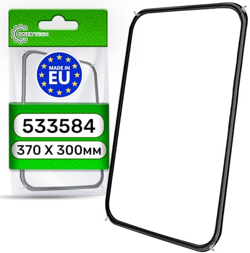 Gummi Backofen Dichtung Universal 370 x 300 mm 8 Haken mit dem Originalcode 533584 für Gorenje - MADE IN EU - Garantie 5 Jahre - ONIX TECH
