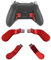 Anglepingping 4 Pack Paddles for Xbox Elite 2 Controller Paddles, Paddle for Xbox One Elite Controller Series 2/Series 1/2 Core, Red
