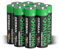 PATONA Batterie alcaline AA Mignon LR06 di alta qualità, confezione da 10 pezzi, 1,5 Volt 3000 mAh, durata extra lunga, nessuna perdita, adatta per 10 anni, scarica, alta qualità
