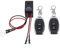 Marhynchus Interruptor de relé de Potencia Relé de Control Remoto Inalámbrico DC5-48V con 2 Botones Manuales de Controladores para Electrónica Industrial de Automóviles