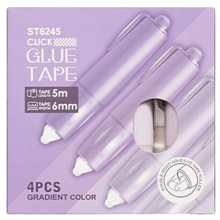 Generisch Klebebandrolle 4 Stück Scrapbooking Zubehör