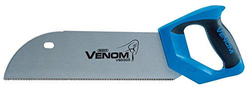 Draper 16829 Venom Double Ground 12PPI Floorboard Saw, 305 mm Blade Length , Blue