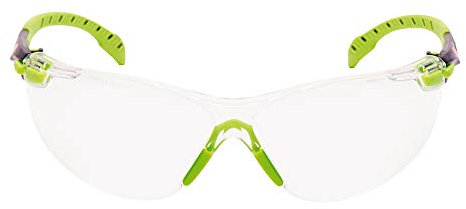 3M S1201SGAF-EU - Gafas de seguridad de montura universal, color verde y negro