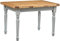 Biscottini Esstisch ausziehbar Made in Italy 120x80 cm | Esstisch Holz massiv | Küchentisch ausziehbar