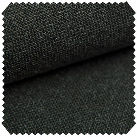 NOVELY® AUEN Premium Möbelstoff | Webstoff | fein gewebter Polsterstoff | Meterware | Bezugsstoff | 1 lfm | 26 Farben (17 Graphit)