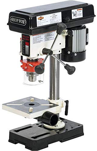 Shop Fox Trapano oscillante da banco W1667 1/2 HP 8-1/2 pollici