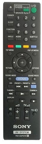 Remote Control for Sony BDV-N990W Blu-ray Player