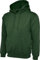 Uneek Uc502 Classic Hooded Sweatshirt Bottle Green 3xl
