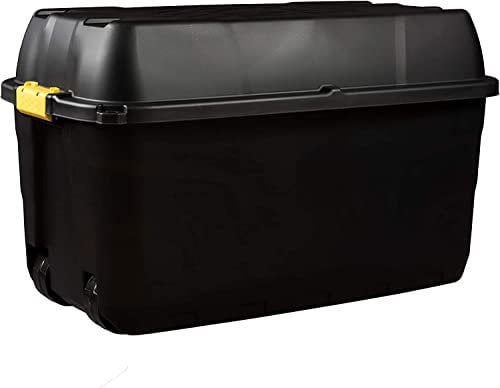 Strata Storage Heavyduty Storage Box Trunk On Wheels 175 Litre