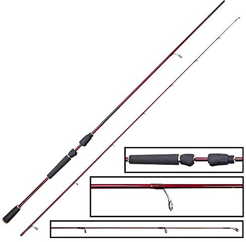 Westin W6 Dropshot ML 2,10m 4-21g - Drop Shot Rute zum Angeln auf Barsche & Zander, Spinnrute zum Dropshotangeln, Barschrute