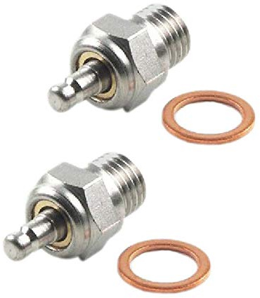 2PCS ShareGoo Glow Plug N4#4 NO.4 Medium Hot Spark 70117 Compatible with Traxxas Kyosho HSP HPI Redcat 1/8 1/10 RC Nitro Engines Car Truck Buggy