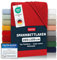 Blumtal® Spannbettlaken 200x200 cm aus Microfaser - Oekotex zertifiziertes Bettlaken 200x200 cm - Spannbetttuch 200x200 cm/Leintuch 200x200 cm - Bettbezug 200x200 cm - Bettbezug - Bettlaken - Rot