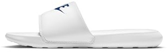 Nike Men'S Slide Victori One, White/Game Royal-White, CN9675-102, 52.5 EU (18 US)