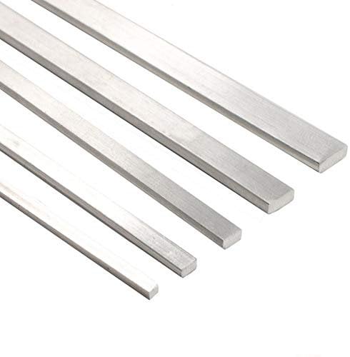 Sterling Silver Rectangle Wire, 925 Silver Rectangle Flat Ring Blank, Cuff Blank, Length 100mm, Jewelry Findings (2x1mm(100mm))