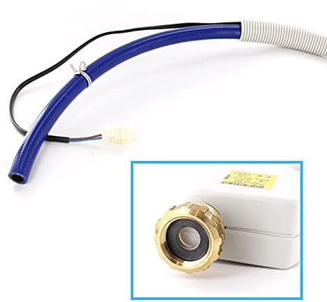 DL-pro Aquastop Zulaufschlauch 1,8 m kompatibel mit Miele 7638500 7638501 für Mondia, Meteor, EuroStar Geschirrspüler